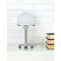 BAUHAUS Trio Leuchten Tischleuchte Joost 40 W, Silber, E27 -Bauhaus Home 12 233