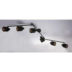 BAUHAUS Globo Deckenstrahler TROY 8 W, L X B X H: 145 X 14 X 18 Cm, E14