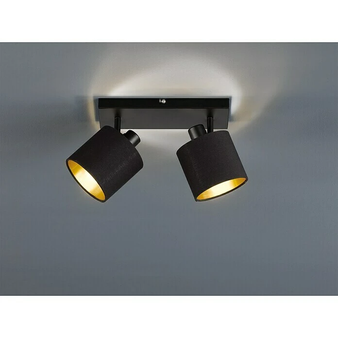 BAUHAUS Reality Leuchten Tommy Deckenstrahler 28 W, L X B X H: 17,6 X 28 X 19 Cm, Schwarz, E14, 2 Stk. 3 BAUHAUS Reality Leuchten Tommy Deckenstrahler 28 W, L X B X H: 17,6 X 28 X 19 Cm, Schwarz, E14, 2 Stk.