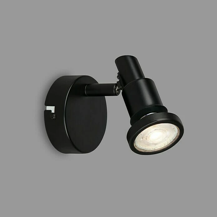 BAUHAUS B-Leuchten LED-Deckenstrahler 4,8 W, L X B X H: 8 X 8 X 10,6 Cm, Schwarz, Warmweiß, 1 Stk. 3 BAUHAUS B-Leuchten LED-Deckenstrahler 4,8 W, L X B X H: 8 X 8 X 10,6 Cm, Schwarz, Warmweiß, 1 Stk.