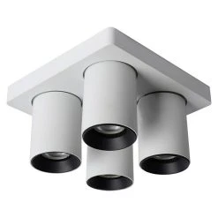 BAUHAUS Lucide Deckenstrahler Nigel L X B X H: 20 X 20 X 11,5 Cm, Weiß, GU10 -Bauhaus Home 12 2362