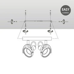 BAUHAUS Home Sweet Home LED-Deckenstrahler Yaya 5,8 W, L X B X H: 9,5 X 23 X 15,5 Cm, Silber, Warmweiß 11 BAUHAUS Home Sweet Home LED-Deckenstrahler Yaya 5,8 W, L X B X H: 9,5 X 23 X 15,5 Cm, Silber, Warmweiß -Bauhaus Home 12 2373