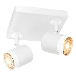 BAUHAUS Home Sweet Home LED-Wandstrahler Manu 5,8 W, L X B X H: 16 X 16 X 15 Cm, Sandweiß, Warmweiß