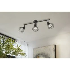 BAUHAUS Eglo Tabillano Deckenstrahler TABILLANO 120 W, Schwarz, E27, 3 Stk. 7 BAUHAUS Eglo Tabillano Deckenstrahler TABILLANO 120 W, Schwarz, E27, 3 Stk. -Bauhaus Home 12 2407