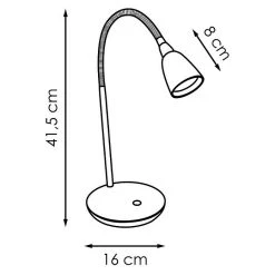 BAUHAUS LED-Tischleuchte Flexy 2,5 W, L X B X H: 16 X 16 X 41,5 Cm, Schwarz, Warmweiß 11 BAUHAUS LED-Tischleuchte Flexy 2,5 W, L X B X H: 16 X 16 X 41,5 Cm, Schwarz, Warmweiß -Bauhaus Home 12 242