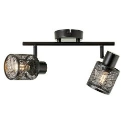 BAUHAUS Brilliant Bano Deckenstrahler 40 W, L X B X H: 12 X 34 X 17,5 Cm, Schwarz, E14, 2 Stk. 9 BAUHAUS Brilliant Bano Deckenstrahler 40 W, L X B X H: 12 X 34 X 17,5 Cm, Schwarz, E14, 2 Stk. -Bauhaus Home 12 2421