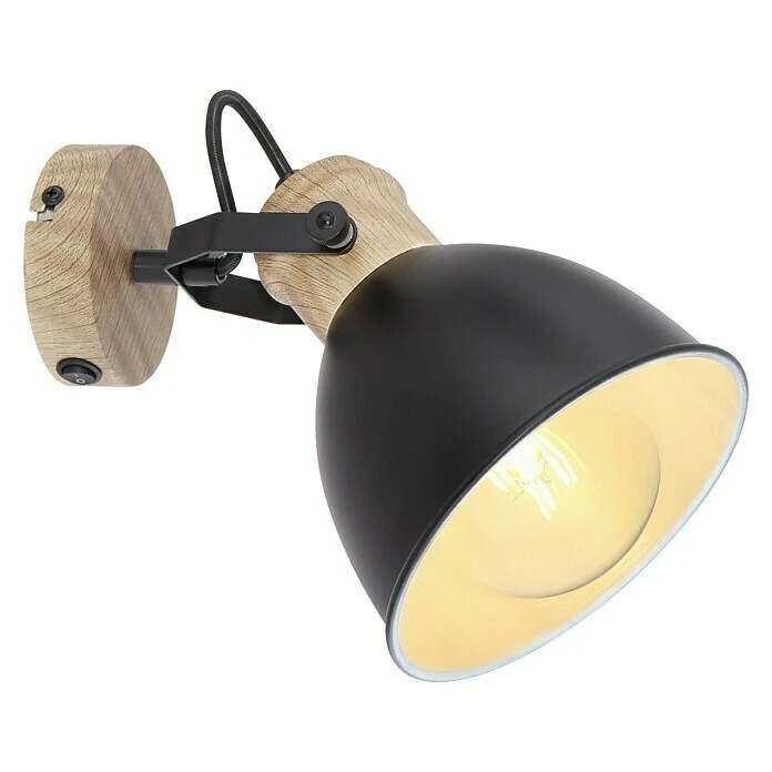 BAUHAUS Globo Deckenstrahler WIHO 40 W, Schwarz, E27, 1 Stk. 4 BAUHAUS Globo Deckenstrahler WIHO 40 W, Schwarz, E27, 1 Stk. – Bild 2