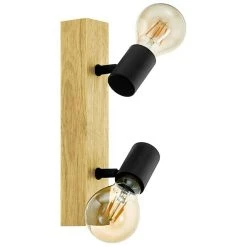 BAUHAUS Eglo Townshend 3 Deckenstrahler 120 W, L X B X H: 30 X 5 X 5 Cm, Schwarz, E27