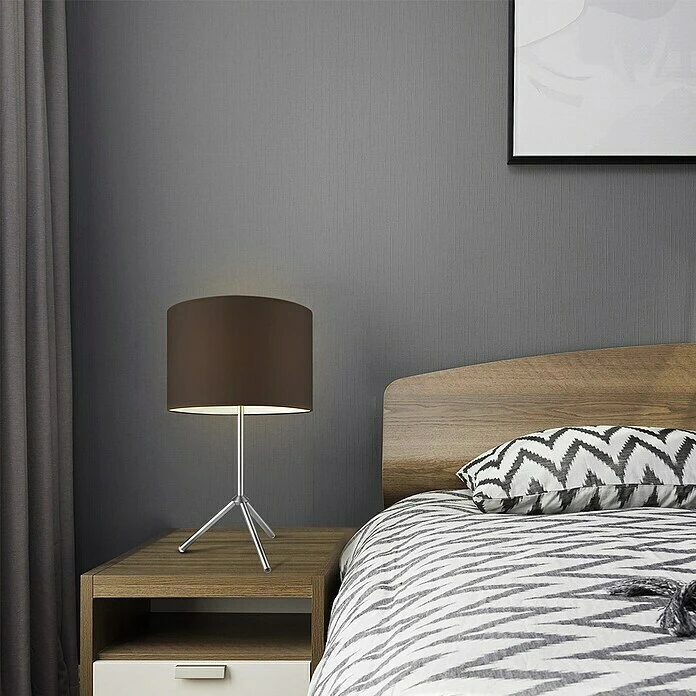 BAUHAUS Home Sweet Home Karma Lampenfuß 60 W, Höhe: 46 Cm, Stahl Matt, Stahl, E27 3 BAUHAUS Home Sweet Home Karma Lampenfuß 60 W, Höhe: 46 Cm, Stahl Matt, Stahl, E27