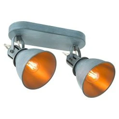 BAUHAUS Home Sweet Home LED-Deckenstrahler Fama 4 W, L X B X H: 9,5 X 24 X 20,5 Cm, Beton, Warmweiß