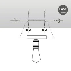 BAUHAUS Home Sweet Home LED-Deckenleuchte Nitro 4 W, L X B X H: 15 X 9,5 X 10,5 Cm, Bronze, Warmweiß 11 BAUHAUS Home Sweet Home LED-Deckenleuchte Nitro 4 W, L X B X H: 15 X 9,5 X 10,5 Cm, Bronze, Warmweiß -Bauhaus Home 12 2460