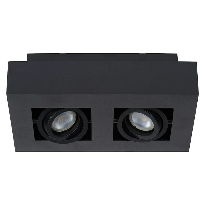 BAUHAUS Lucide Deckenleuchte Xirax 10 W, L X B X H: 25 X 14 X 8,8 Cm, Schwarz, GU10 7 BAUHAUS Lucide Deckenleuchte Xirax 10 W, L X B X H: 25 X 14 X 8,8 Cm, Schwarz, GU10 – Bild 5