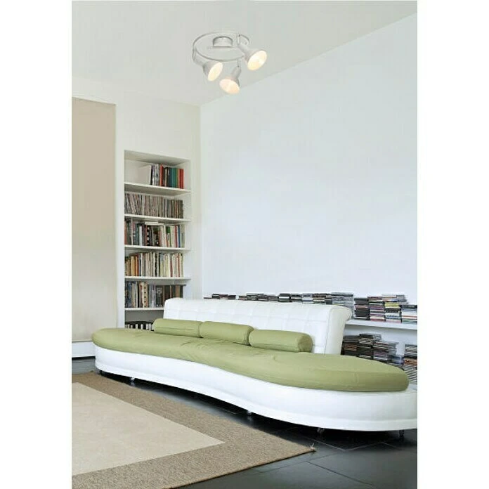 BAUHAUS Globo Deckenstrahler Caldera 40 W, Gold, E14 4 BAUHAUS Globo Deckenstrahler Caldera 40 W, Gold, E14 – Bild 2