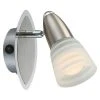BAUHAUS Globo Caleb LED-Wand- & Deckenstrahler 4 W, Chrom, Opal, Warmweiß, 1 Stk. -Bauhaus Home 12 2527