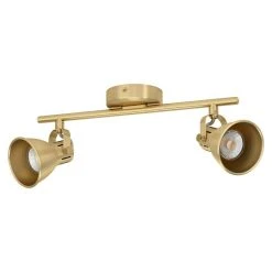 Alternative view of BAUHAUS Eglo Seras Deckenstrahler SERAS 6 W, Gold, GU10, 2 Stk.