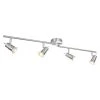 BAUHAUS Home Sweet Home LED-Deckenstrahler Cilindro 5,8 W, L X B X H: 9,5 X 81 X 16,2 Cm, Silber, Warmweiß -Bauhaus Home 12 2548