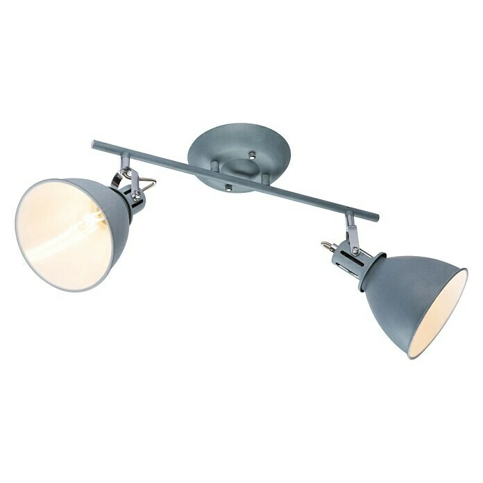 BAUHAUS Globo Deckenstrahler Jonas 80 W, L X B X H: 45 X 15 X 28 Cm, Grau, E14 3 BAUHAUS Globo Deckenstrahler Jonas 80 W, L X B X H: 45 X 15 X 28 Cm, Grau, E14