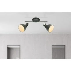 BAUHAUS Globo Deckenstrahler Jonas 80 W, L X B X H: 45 X 15 X 28 Cm, Grau, E14 9 BAUHAUS Globo Deckenstrahler Jonas 80 W, L X B X H: 45 X 15 X 28 Cm, Grau, E14 -Bauhaus Home 12 2563