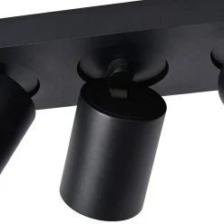 BAUHAUS Lucide Deckenstrahler Nigel 15 W, L X B X H: 30 X 10 X 11,5 Cm, Schwarz, GU10 -Bauhaus Home 12 2572