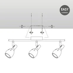 BAUHAUS Home Sweet Home LED-Deckenstrahler Novi 5,8 W, L X B X H: 9,5 X 46 X 17,6 Cm, Kupfer, Warmweiß -Bauhaus Home 12 2576