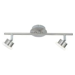 BAUHAUS Paul Neuhaus LED-Deckenstrahler Nana 10 W, Nickel Matt, Weiß, Warmweiß