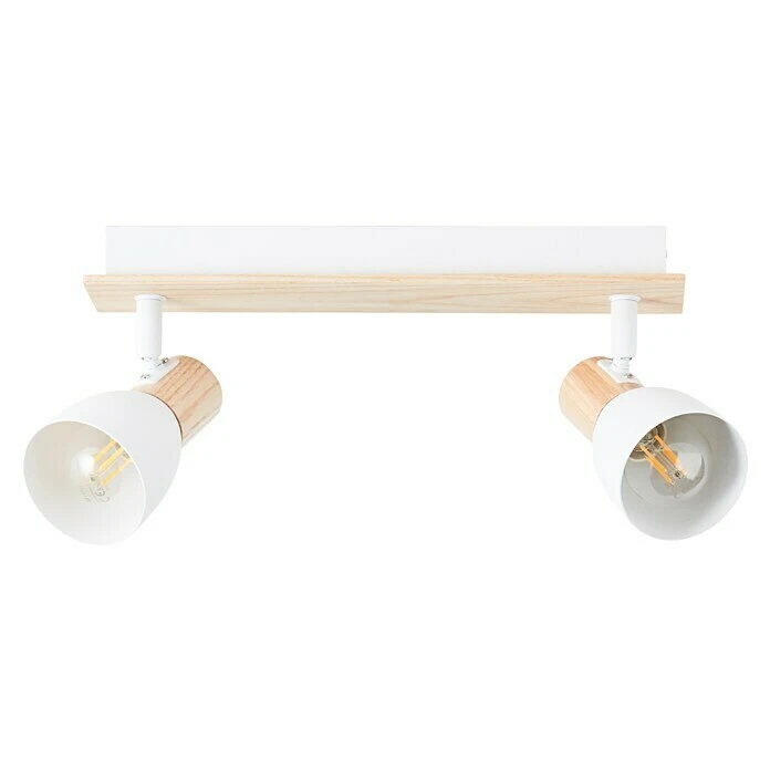 BAUHAUS Brilliant Daintree Wandstrahler 28 W, Weiß/Natur, E14, 2 Stk. 6 BAUHAUS Brilliant Daintree Wandstrahler 28 W, Weiß/Natur, E14, 2 Stk. – Bild 4