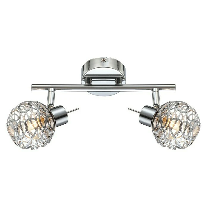 BAUHAUS Globo LED-Deckenstrahler Bolt 6 W, L X B X H: 25 X 8 X 140 Cm, Chrom, Neutralweiß 4 BAUHAUS Globo LED-Deckenstrahler Bolt 6 W, L X B X H: 25 X 8 X 140 Cm, Chrom, Neutralweiß – Bild 2