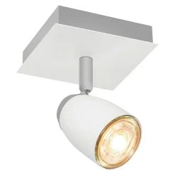 BAUHAUS Home Sweet Home LED-Deckenstrahler Gina 5,8 W, L X B X H: 11,5 X 11,5 X 13 Cm, Sandweiß, Warmweiß