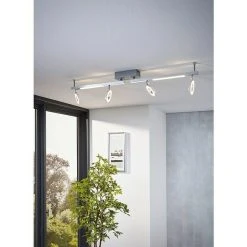 BAUHAUS Eglo LED-Deckenstrahler Cardillio 1 19,4 W, Chrom, Warmweiß