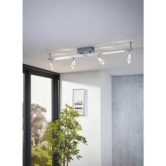BAUHAUS Eglo LED-Deckenstrahler Cardillio 1 19,4 W, Chrom, Warmweiß 3 BAUHAUS Eglo LED-Deckenstrahler Cardillio 1 19,4 W, Chrom, Warmweiß