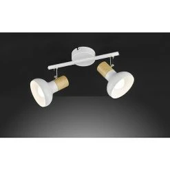 BAUHAUS WOFI Deckenstrahler Texel 56 W, L X B X H: 35,5 X 13 X 16 Cm, Weiß, E14, 2 Stk.