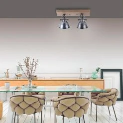 BAUHAUS LeuchtenDirekt Samia Deckenstrahler 80 W, L X B X H: 44 X 22 X 22 Cm, Eisen, E14 -Bauhaus Home 12 2655