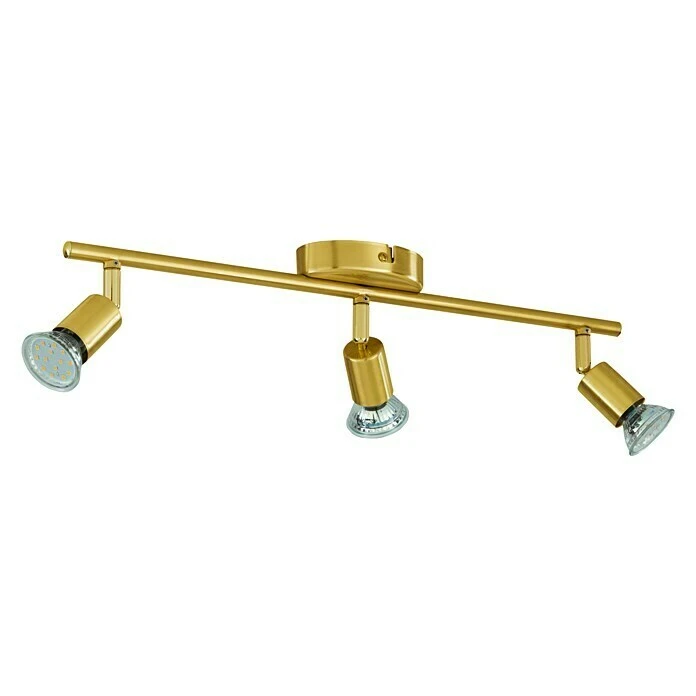 BAUHAUS Eglo Buzz-LED Deckenstrahler BUZZ-LED 8,4 W, Gold, GU10, 3 Stk. 3 BAUHAUS Eglo Buzz-LED Deckenstrahler BUZZ-LED 8,4 W, Gold, GU10, 3 Stk.