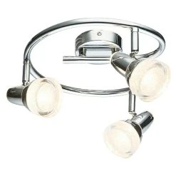 BAUHAUS Globo LED-Deckenstrahler 12 W, Chrom, Warmweiß