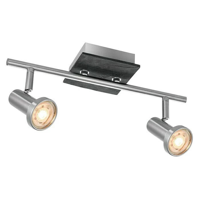 BAUHAUS Home Sweet Home LED-Deckenstrahler Stone 5,8 W, L X B X H: 11,5 X 33,5 X 17 Cm, Schwarz, Warmweiß, 2 Stk. 3 BAUHAUS Home Sweet Home LED-Deckenstrahler Stone 5,8 W, L X B X H: 11,5 X 33,5 X 17 Cm, Schwarz, Warmweiß, 2 Stk.