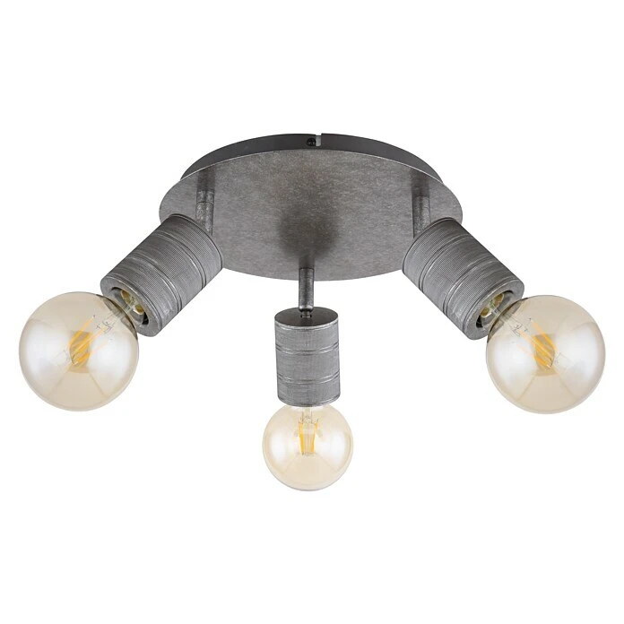 BAUHAUS Globo Freddy Deckenstrahler 60 W, E27, 3 Stk. 5 BAUHAUS Globo Freddy Deckenstrahler 60 W, E27, 3 Stk. – Bild 3