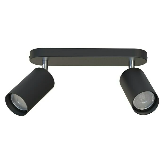 BAUHAUS Deckenstrahler 20 W, L X B X H: 14,5 X 5,5 X 8 Cm, Schwarz, GU10 3 BAUHAUS Deckenstrahler 20 W, L X B X H: 14,5 X 5,5 X 8 Cm, Schwarz, GU10