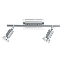 BAUHAUS Tween Light Estima LED-Deckenstrahler 6 W, L X B X H: 32,5 X 7 X 16,5 Cm, Stahl, Warmweiß, 2 Stk.