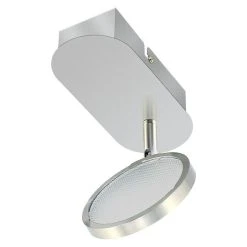 BAUHAUS Tween Light LED-Deckenstrahler Ganda 3,3 W, L X B X H: 150 X 90 X 168 Mm, Nickel Matt, Warmweiß, 1 Stk.