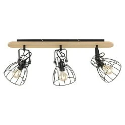 BAUHAUS Honsel Leuchten Deckenleuchte Die 40 W, L X B X H: 140 X 14 X 35 Cm, Schwarz/Braun, E27 -Bauhaus Home 12 2731