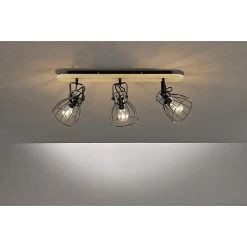 BAUHAUS Honsel Leuchten Deckenleuchte Die 40 W, L X B X H: 140 X 14 X 35 Cm, Schwarz/Braun, E27 -Bauhaus Home 12 2732