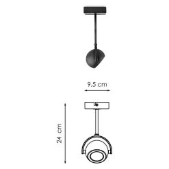 BAUHAUS Home Sweet Home LED-Deckenstrahler Nop 5,8 W, L X B X H: 9,5 X 9,5 X 24 Cm, Warmweiß -Bauhaus Home 12 2741