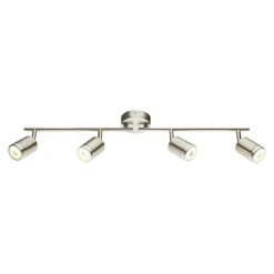 BAUHAUS Tween Light LED-Deckenstrahler Star 20 W, Nickel Matt, Warmweiß, 4 Stk.