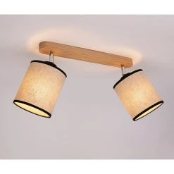 BAUHAUS Britop Lighting Linoir Deckenstrahler 25 W, L X B X H: 52 X 13 X 25 Cm, Schwarz, E27, 2 Stk.