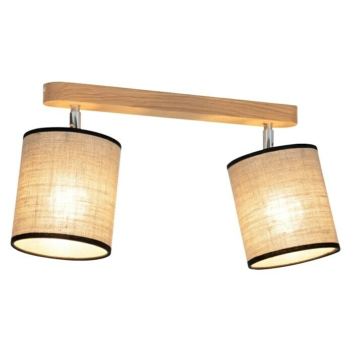 BAUHAUS Britop Lighting Linoir Deckenstrahler 25 W, L X B X H: 52 X 13 X 25 Cm, Schwarz, E27, 2 Stk. 4 BAUHAUS Britop Lighting Linoir Deckenstrahler 25 W, L X B X H: 52 X 13 X 25 Cm, Schwarz, E27, 2 Stk. – Bild 2