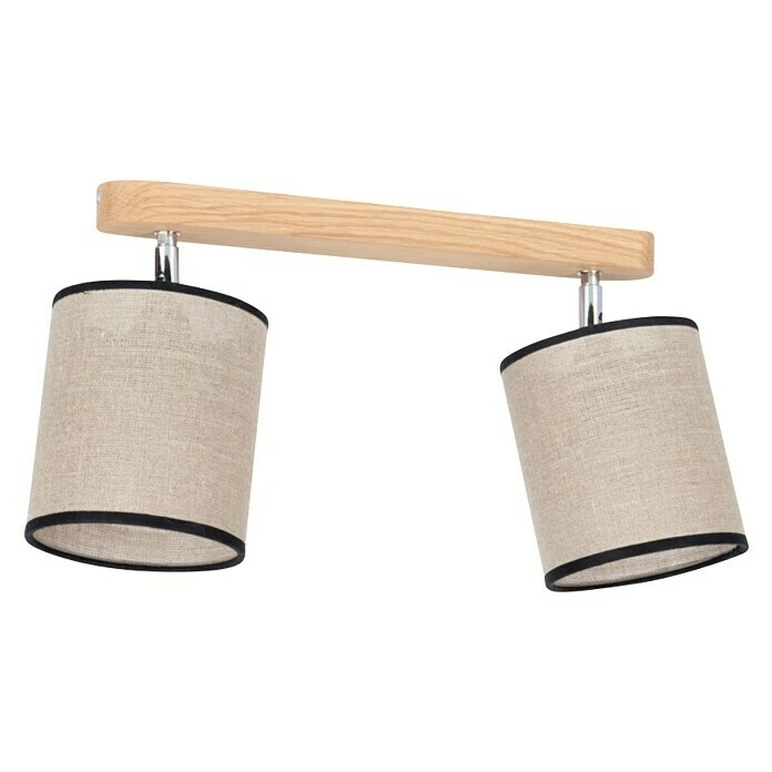 BAUHAUS Britop Lighting Linoir Deckenstrahler 25 W, L X B X H: 52 X 13 X 25 Cm, Schwarz, E27, 2 Stk. 5 BAUHAUS Britop Lighting Linoir Deckenstrahler 25 W, L X B X H: 52 X 13 X 25 Cm, Schwarz, E27, 2 Stk. – Bild 3