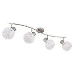 BAUHAUS Globo Deckenstrahler Willy 160 W, L X B X H: 80 X 19 X 19 Cm, Nickel Matt, E27 6 BAUHAUS Globo Deckenstrahler Willy 160 W, L X B X H: 80 X 19 X 19 Cm, Nickel Matt, E27 -Bauhaus Home 12 2767