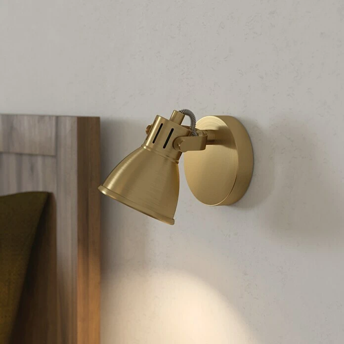 BAUHAUS Eglo Seras Deckenstrahler SERAS 3 W, Gold, GU10, 1 Stk. 3 BAUHAUS Eglo Seras Deckenstrahler SERAS 3 W, Gold, GU10, 1 Stk.