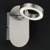 BAUHAUS WOFI LED-Wand- & Deckenleuchte Naomi 5 W, L X B X H: 9 X 15 X 16 Cm, Nickel-matt, Warmweiß, 1 Stk. -Bauhaus Home 12 2774