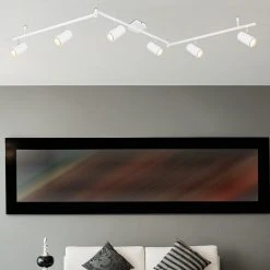 BAUHAUS Globo Deckenstrahler ROBBY 35 W, L X B X H: 180 X 10 X 18,5 Cm, Weiß, Sonstige